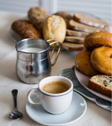 imagem de café da manhã